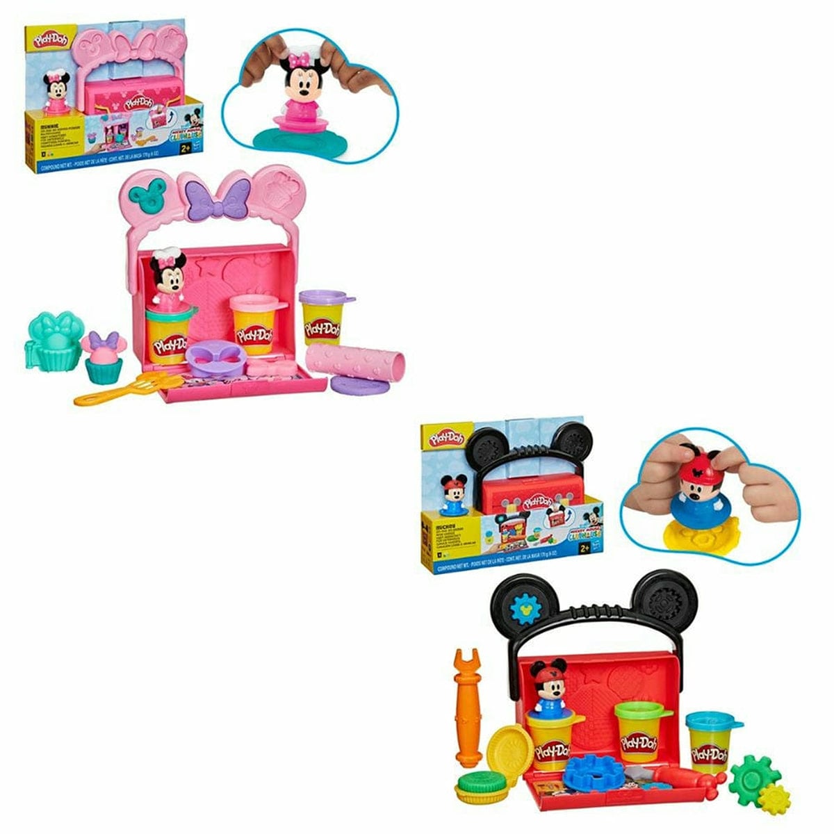 SET DE MASAS MOLDEABLES PLAY-DOH DISNEY JUNIOR ON-THE-GO - MODELO ALEATORIO - 2