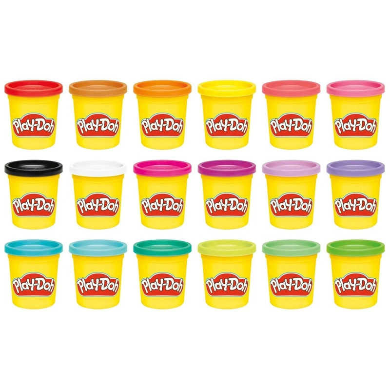 MASAS Y PLASTILINAS PLAY-DOH PACK DE 18 IMAGINE ANYTHING - 2