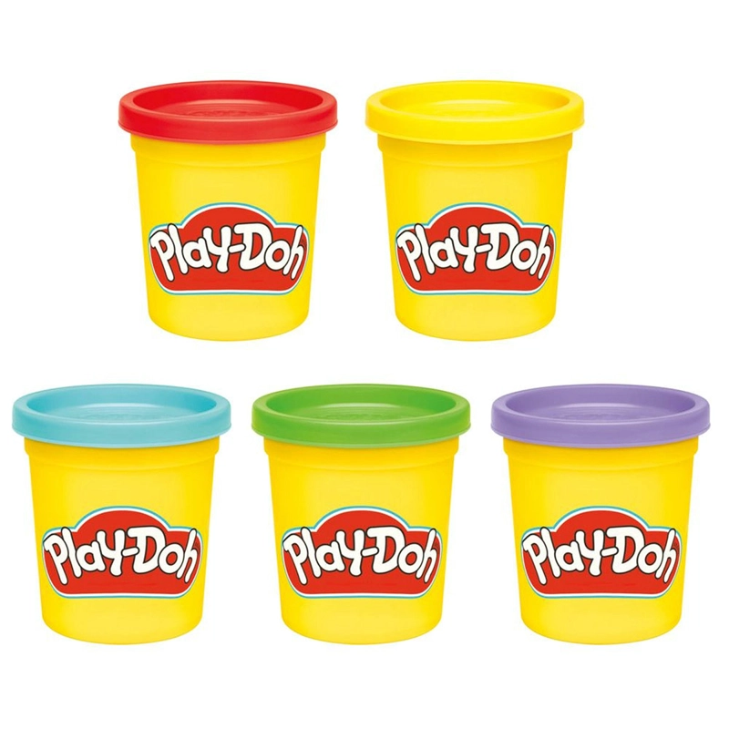 MASAS Y PLASTILINAS PLAY-DOH PACK DE 5 VUELTA A CLASES - 1