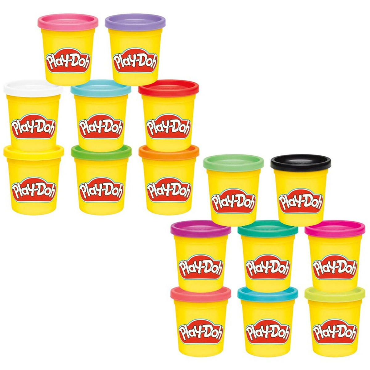 SET DE MASAS MOLDEABLES PLAY-DOH 8 BOTES SURTIDO - 3