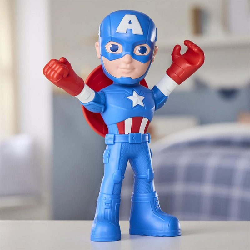 FIGURA DE ACCIÓN SPIDEY AND HIS AMAZING FRIENDS CAPITÁN AMÉRICA STEVE ROGERS - 5