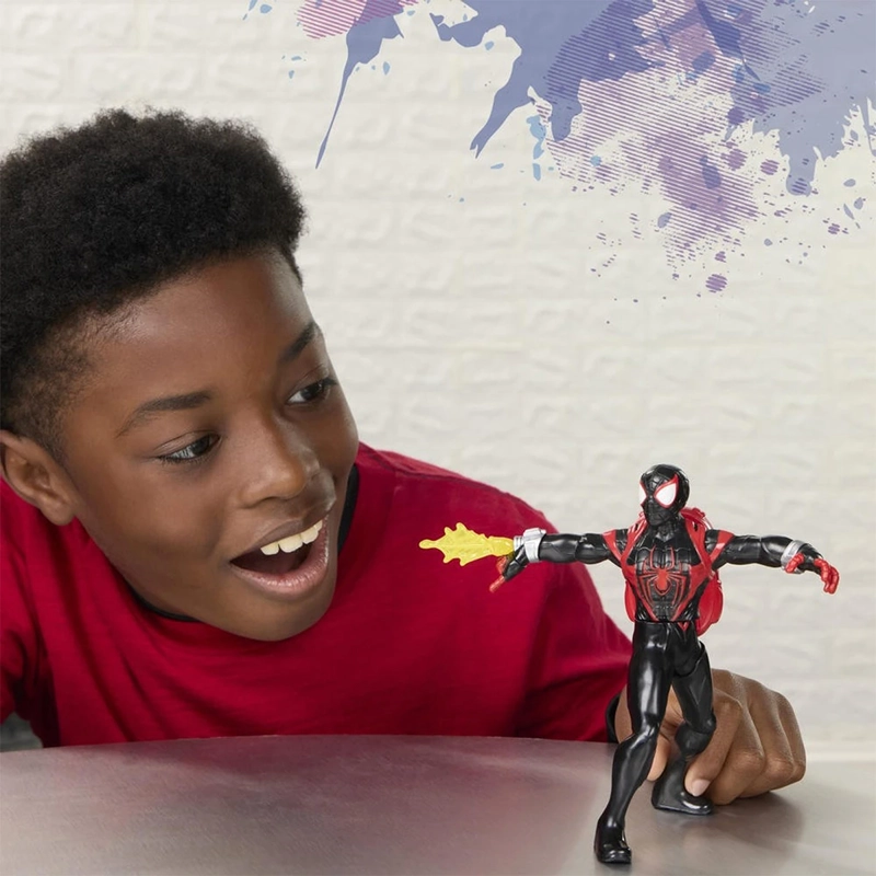 FIGURA DE ACCIÓN SPIDER-MAN MILES MORALES EFECTOS DE ACCIÓN - 4