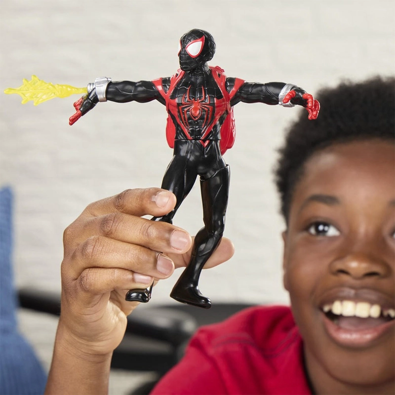 FIGURA DE ACCIÓN SPIDER-MAN MILES MORALES EFECTOS DE ACCIÓN - 6