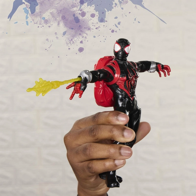 FIGURA DE ACCIÓN SPIDER-MAN MILES MORALES EFECTOS DE ACCIÓN - 7