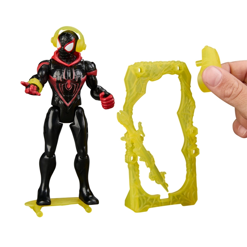 FIGURA DE ACCIÓN SPIDERMAN ACTION VERSE MILES MORALES - 6