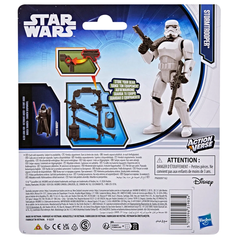 FIGURA DE ACCIÓN STAR WARS ACTIONVERSE FIGURAS - MODELO ALEATORIO - 8