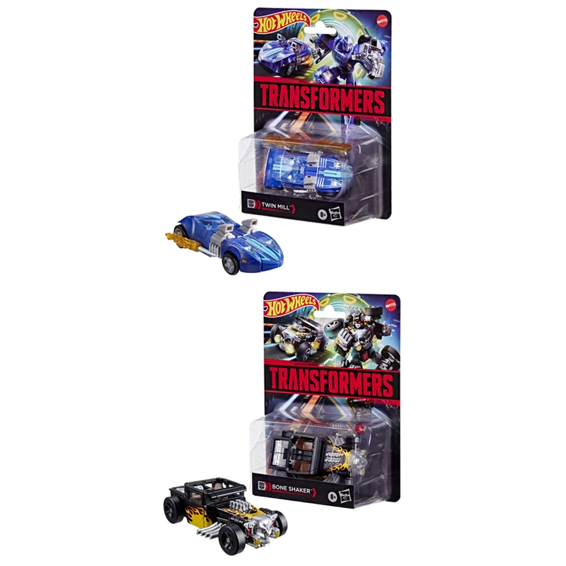 FIGURA DE ACCIÓN TRANSFORMERS HOT WHEELS COLLABORATIVE DELUXE - MODELO ALEATORIO