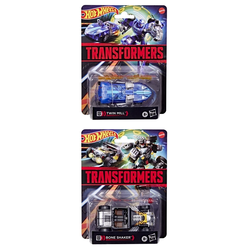 FIGURA DE ACCIÓN TRANSFORMERS HOT WHEELS COLLABORATIVE DELUXE - MODELO ALEATORIO - 3