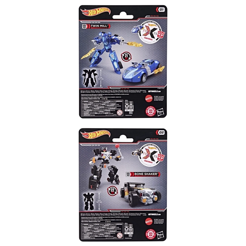 FIGURA DE ACCIÓN TRANSFORMERS HOT WHEELS COLLABORATIVE DELUXE - MODELO ALEATORIO - 4