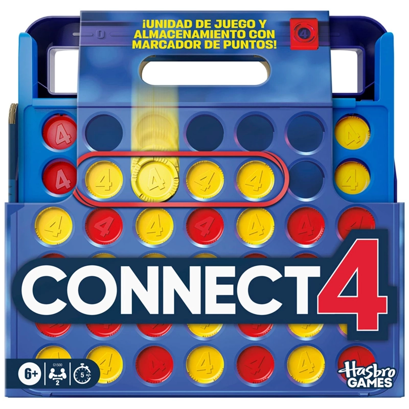 JUEGO DE MESA HASBRO GAMES CONECTA 4 EDICIÓN 2025 - 1