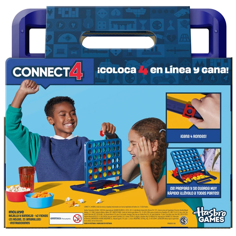 JUEGO DE MESA HASBRO GAMES CONECTA 4 EDICIÓN 2025 - 2