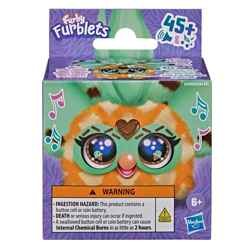 PELUCHE INTERACTIVO FURBY FURBLETS GOURMETS - MODELO ALEATORIO - 3