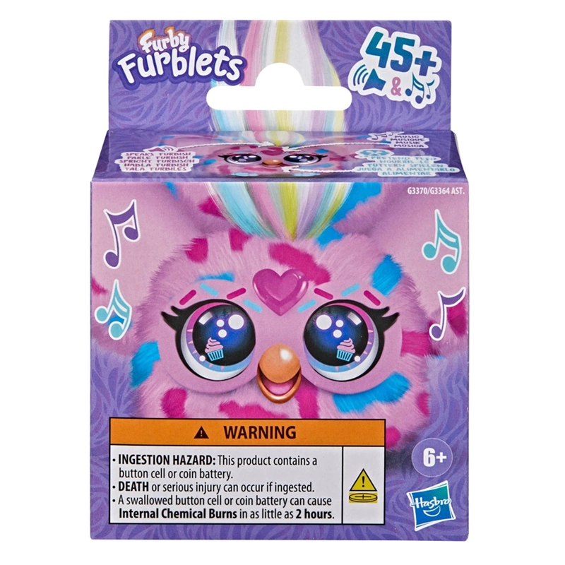 PELUCHE INTERACTIVO FURBY FURBLETS GOURMETS - MODELO ALEATORIO - 4