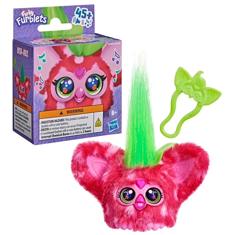 PELUCHE INTERACTIVO FURBY FURBLETS GOURMETS - MODELO ALEATORIO - 6