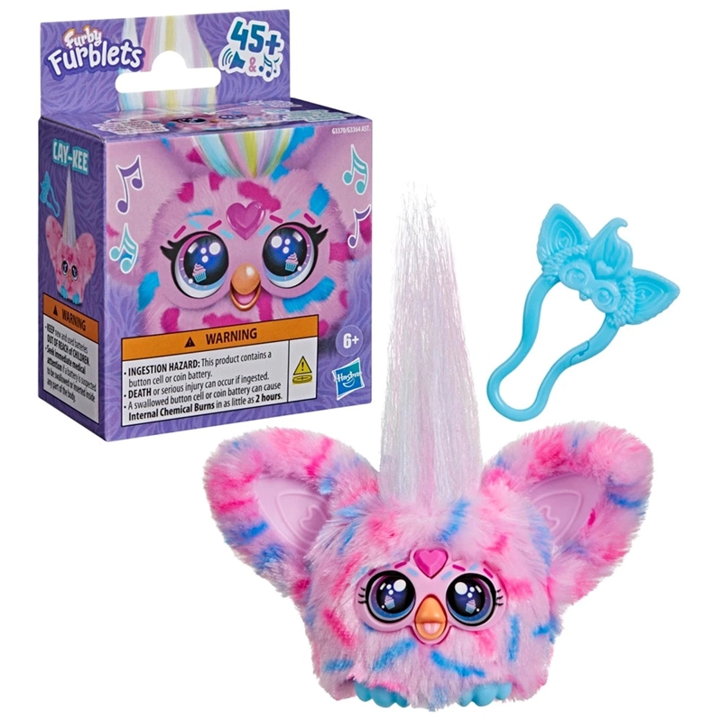PELUCHE INTERACTIVO FURBY FURBLETS GOURMETS - MODELO ALEATORIO - 8