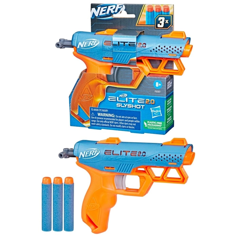 LANZADOR NERF ELITE 2.0 - SLYSHOT - 1