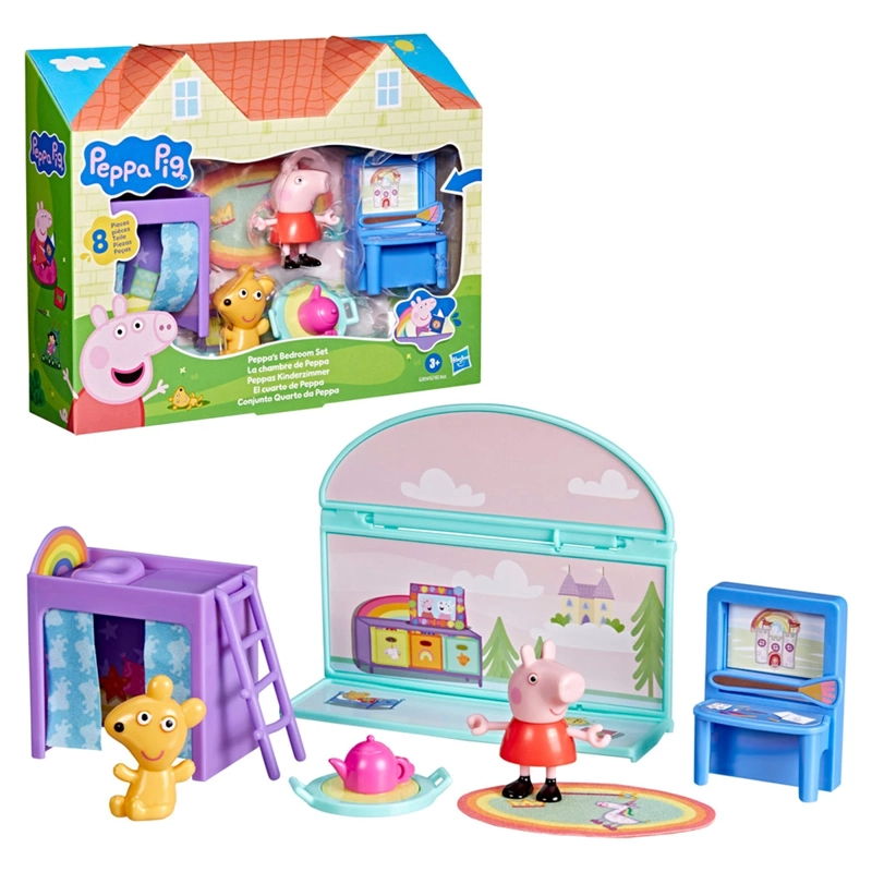 MUÑECA PEPPA PIG SETS DE ACCESORIOS PARA LAS HABITACIONES - 2
