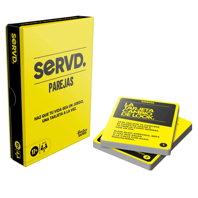 JUEGO DE MESA HASBRO GAMES SERVD PAREJAS - 1