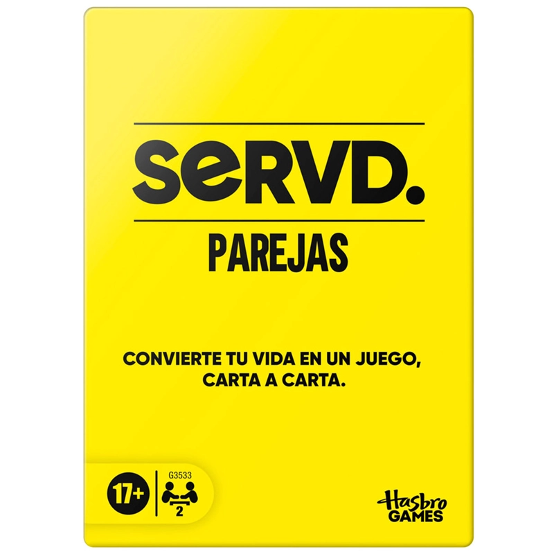JUEGO DE MESA HASBRO GAMES SERVD PAREJAS - 3