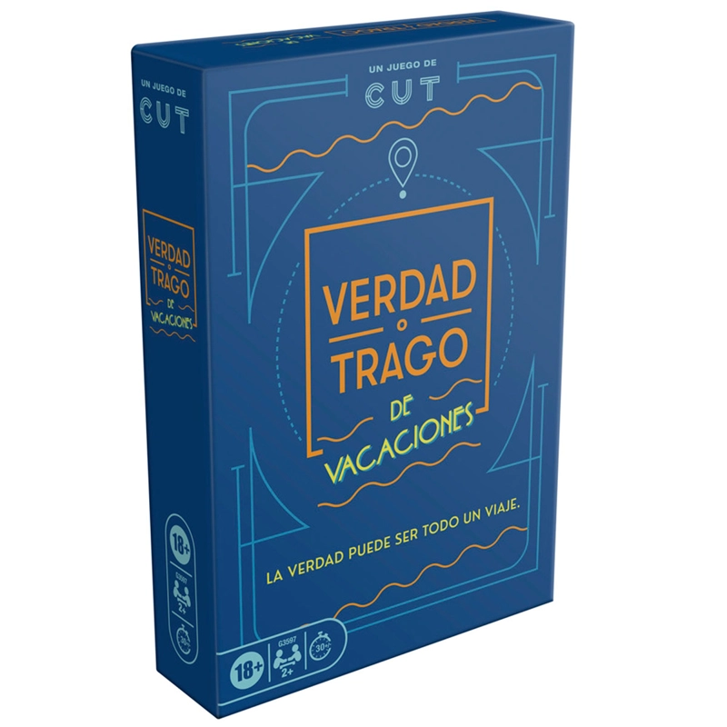 JUEGO DE MESA HASBRO GAMES VERDAD O TRAGO ON VACATION - 2