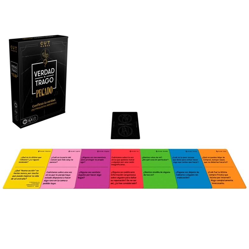 JUEGO DE MESA HASBRO GAMES TRUTH OR DRINK: SIN EDICIÓN - 3
