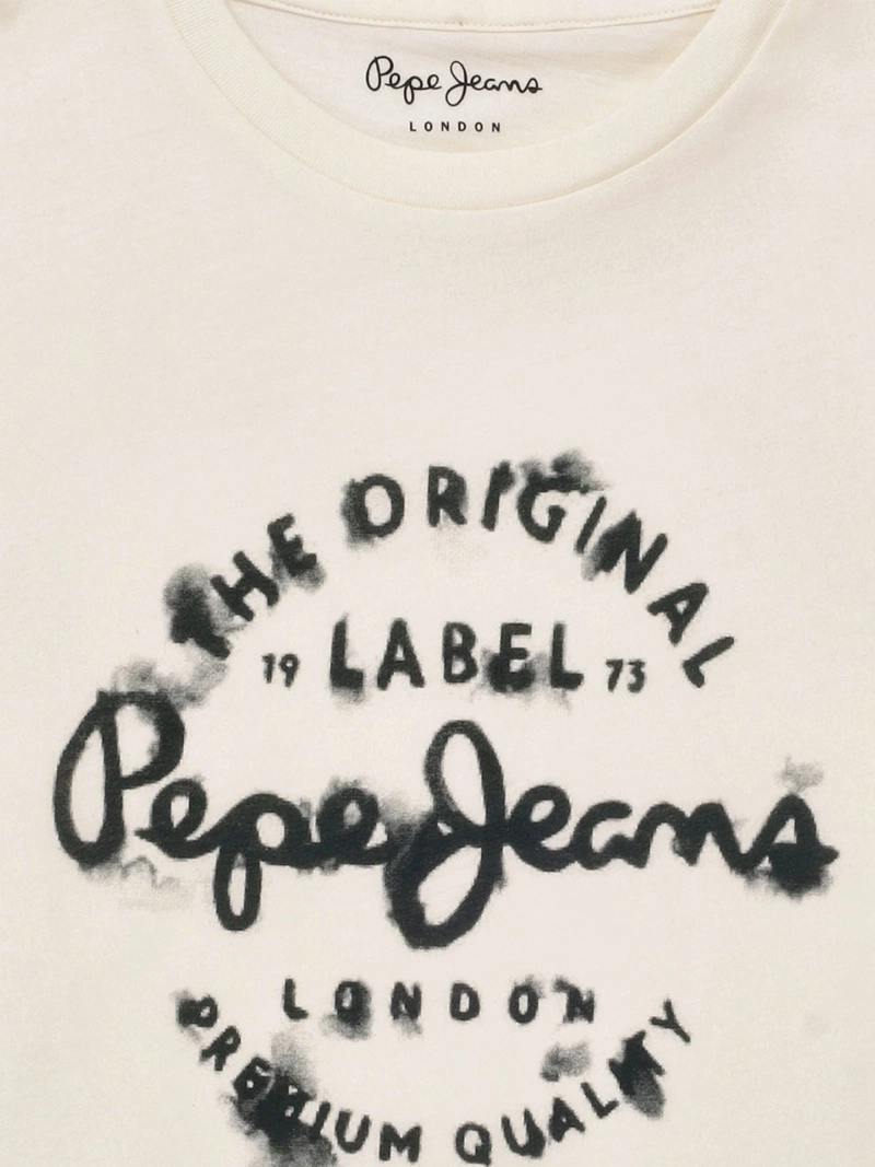 POLERA NIÑO PEPE JEANS ALGODÓN MANGA CORTA - 3