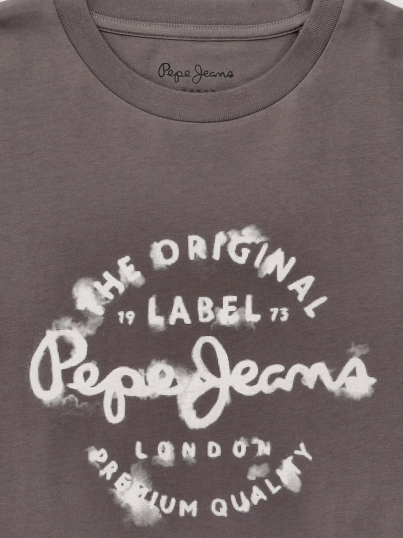 POLERA NIÑO PEPE JEANS ALGODÓN MANGA CORTA - 3