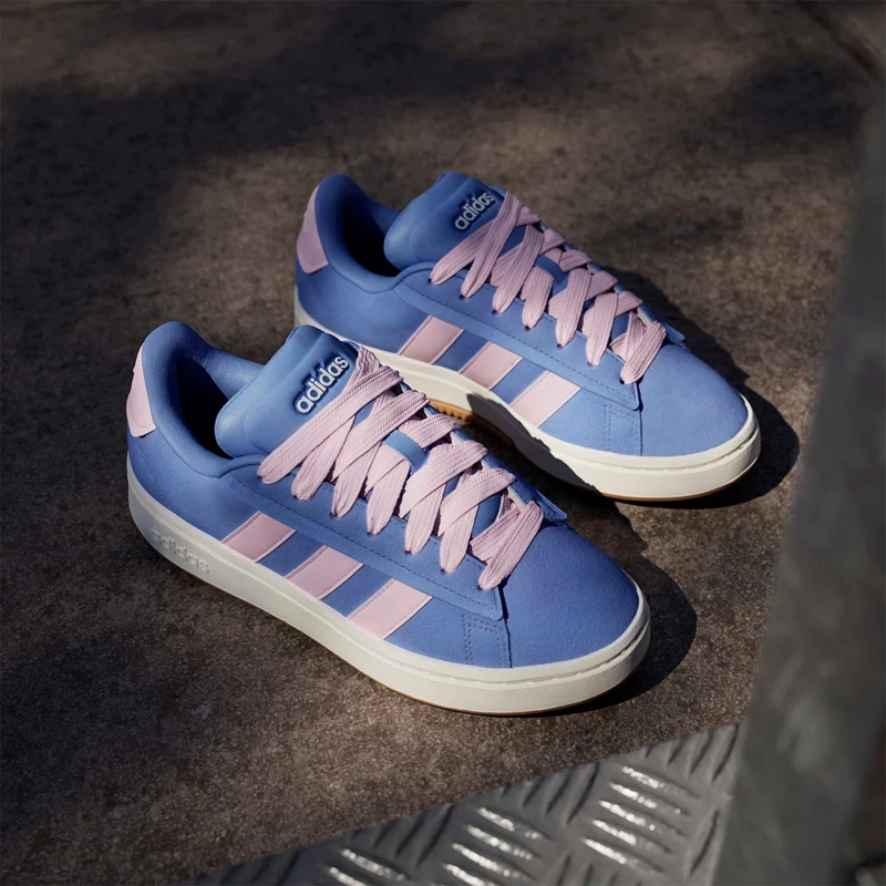 ZAPATILLAS MUJER ADIDAS URBANO AZUL GRAND COURT ALPHA - 10