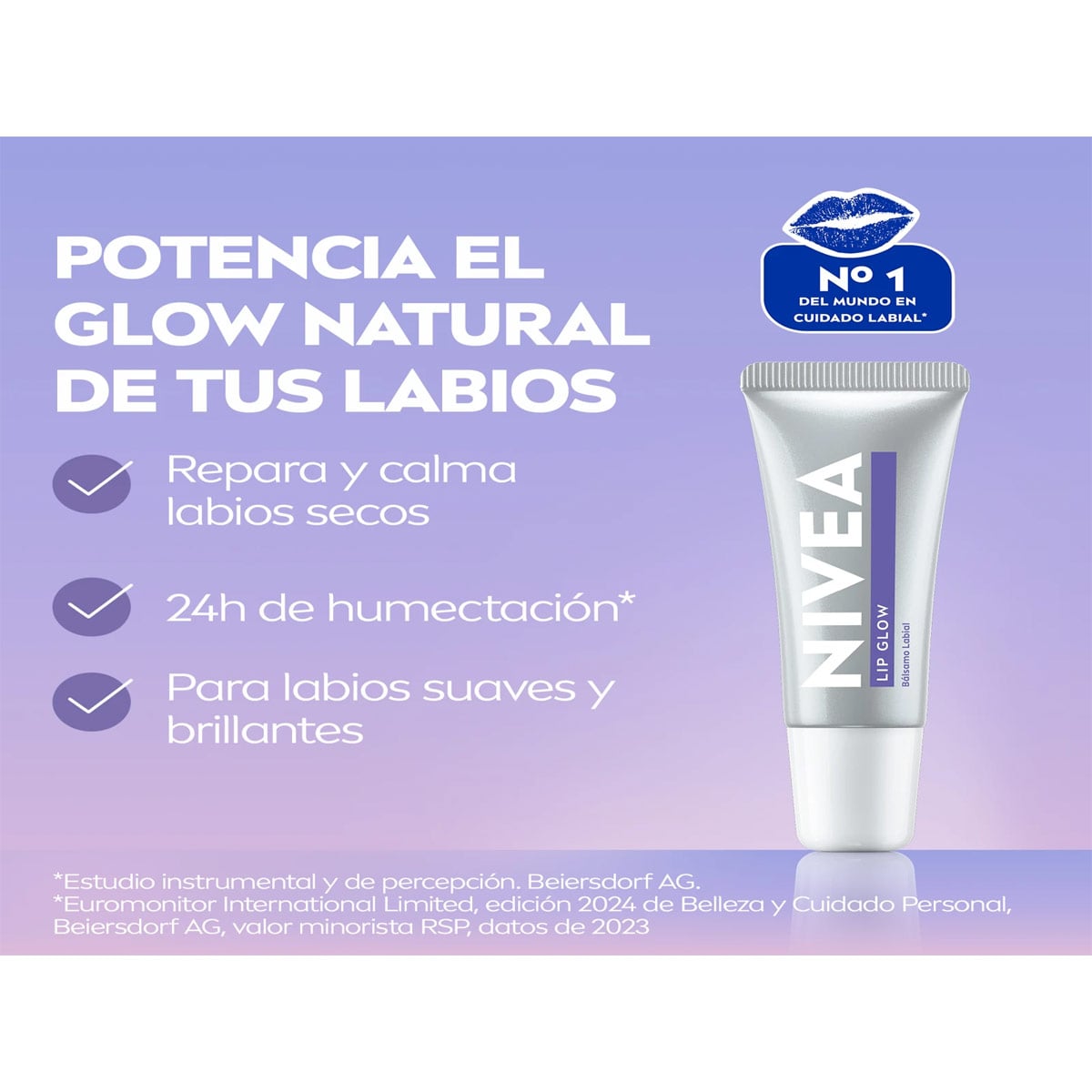 BÁLSAMO LABIAL LIP GLOW CON ÁCIDO HIALURÓNICO 10ML - 4