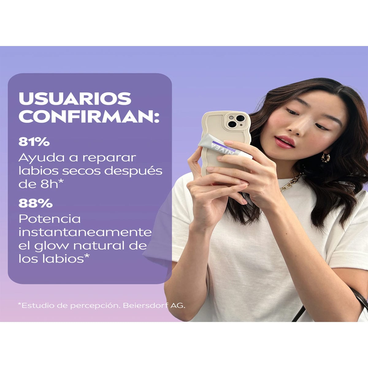 BÁLSAMO LABIAL LIP GLOW CON ÁCIDO HIALURÓNICO 10ML - 5