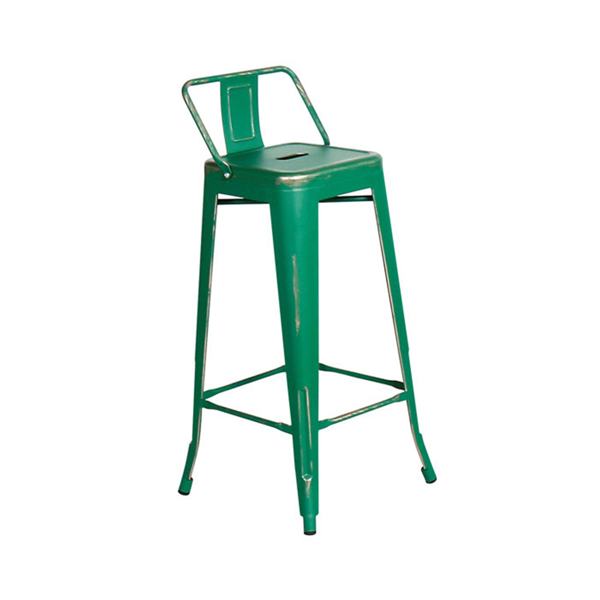 PACK 4 SILLAS IDETEX HIGH VINTAGE VERDE ESMERALDA - 1