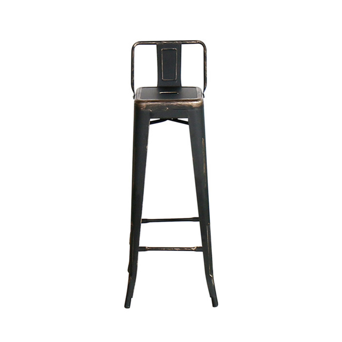 PACK 4 SILLAS IDETEX HIGH VINTAGE NEGRO - 1