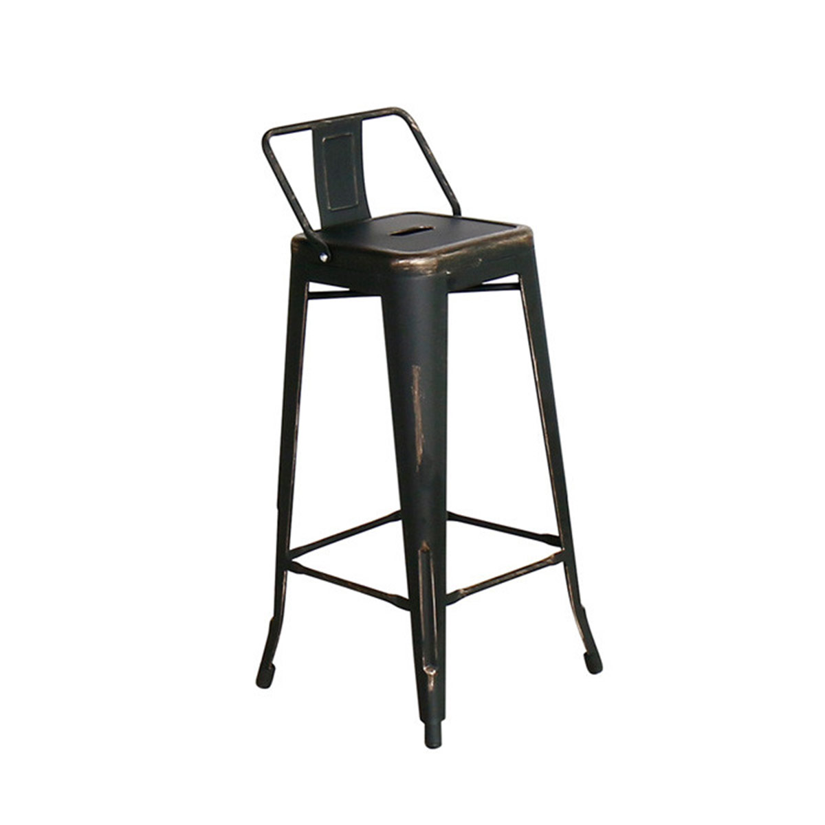 PACK 4 SILLAS IDETEX HIGH VINTAGE NEGRO - 2