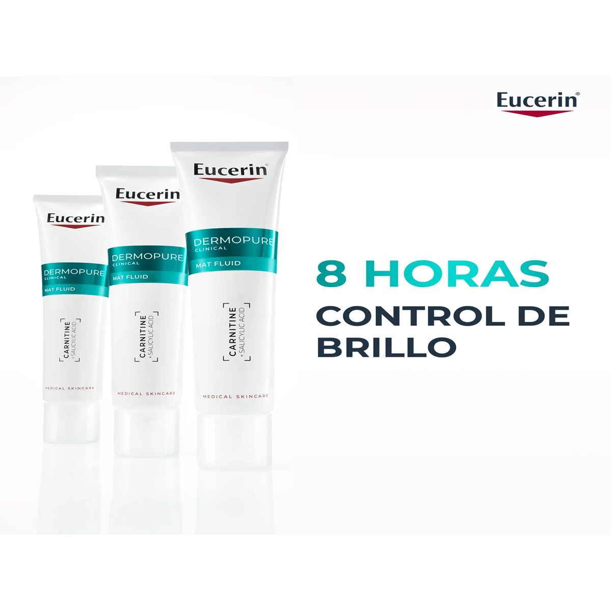 FLUIDO FACIAL EUCERIN DEMOPURE CLINICAL MATIFICAMENTE POMO 40ML - 8
