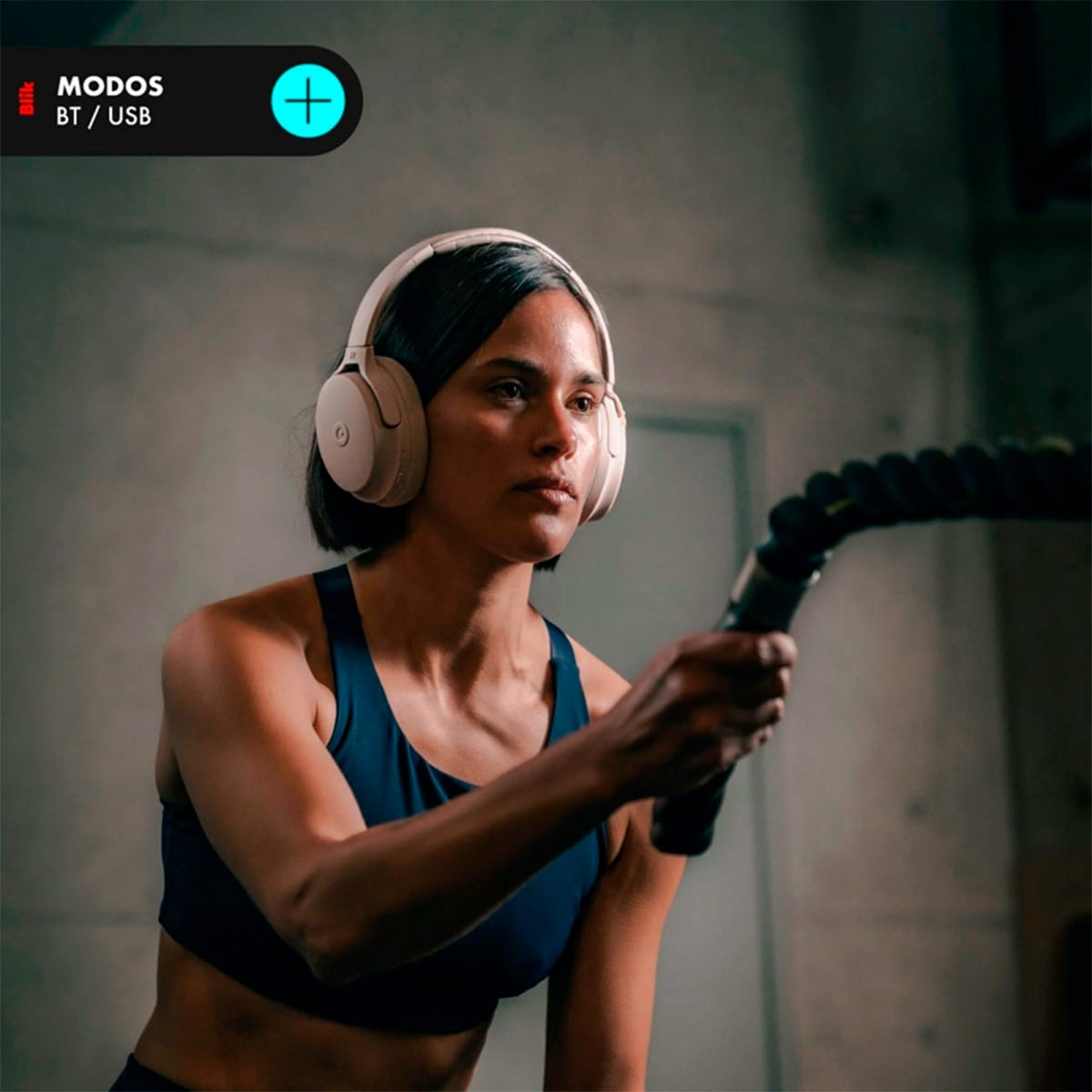 AUDÍFONOS BLUETOOTH BLIK NEO CANCELACIÓN DE RUIDO 60H - 7