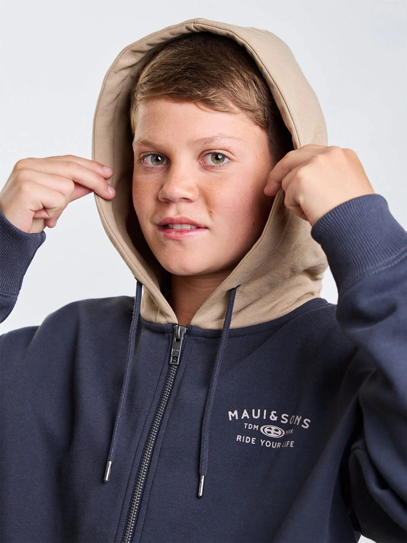 POLERÓN NIÑO MAUI AND SONS FULL ZIPPER - 6