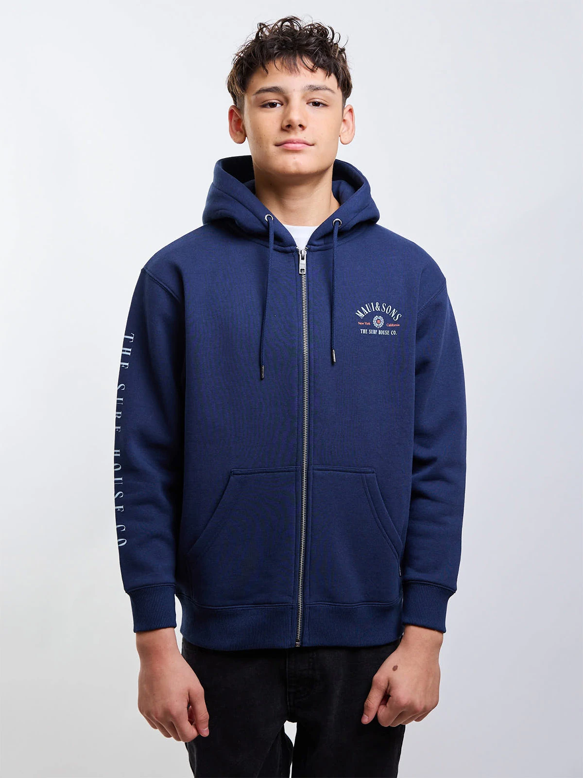 POLERÓN NIÑO MAUI AND SONS FULL ZIPPER - 1