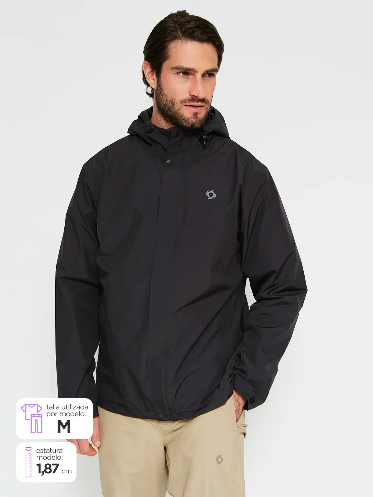 CORTAVIENTO HOMBRE DOITE MANGA LARGA DRIZZLE - 1