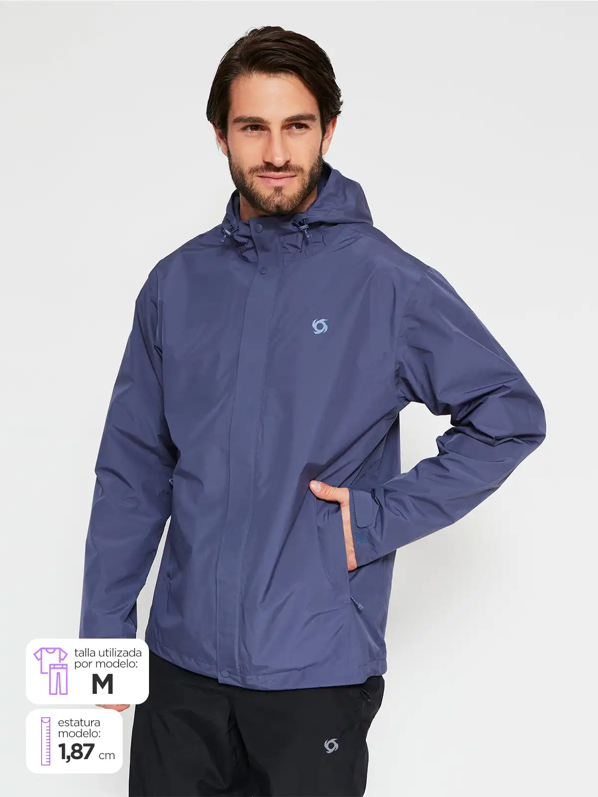 CORTAVIENTO HOMBRE DOITE MANGA LARGA DRIZZLE - 1