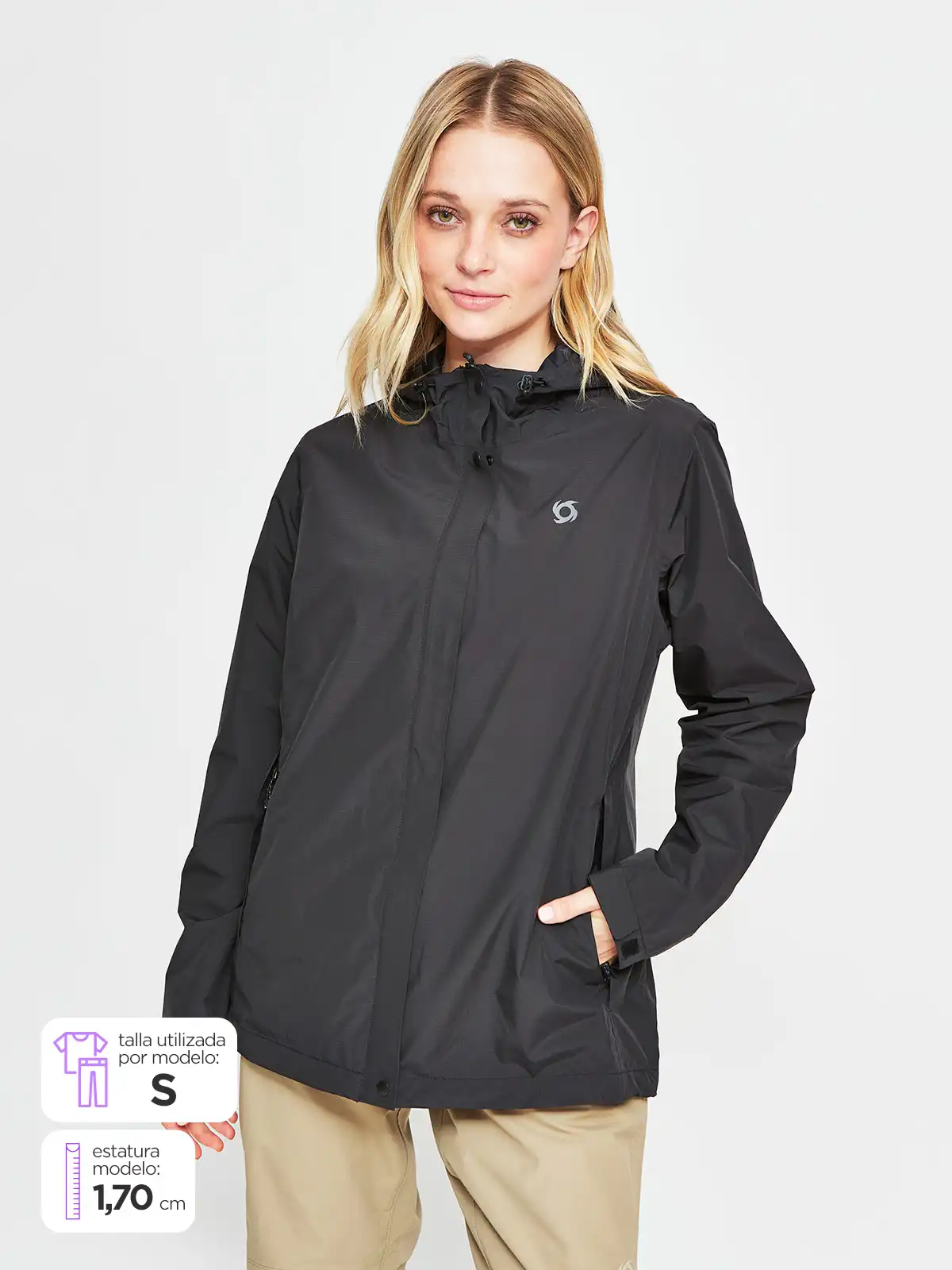 CORTAVIENTO MUJER DOITE MANGA LARGA DRIZZLE - 1
