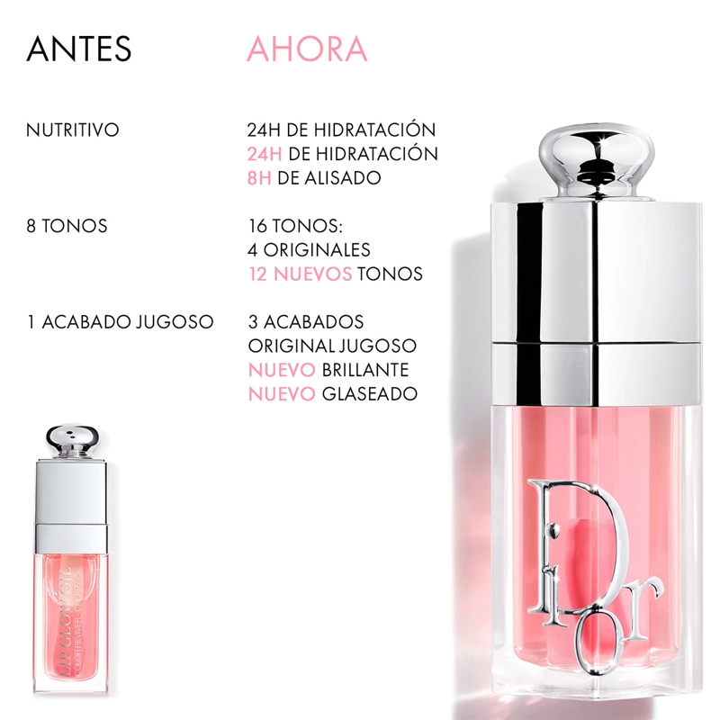 BRILLO LABIAL DIOR ADDICT LIP GLOW OIL 077 ROSY CANDY 6ML - 6
