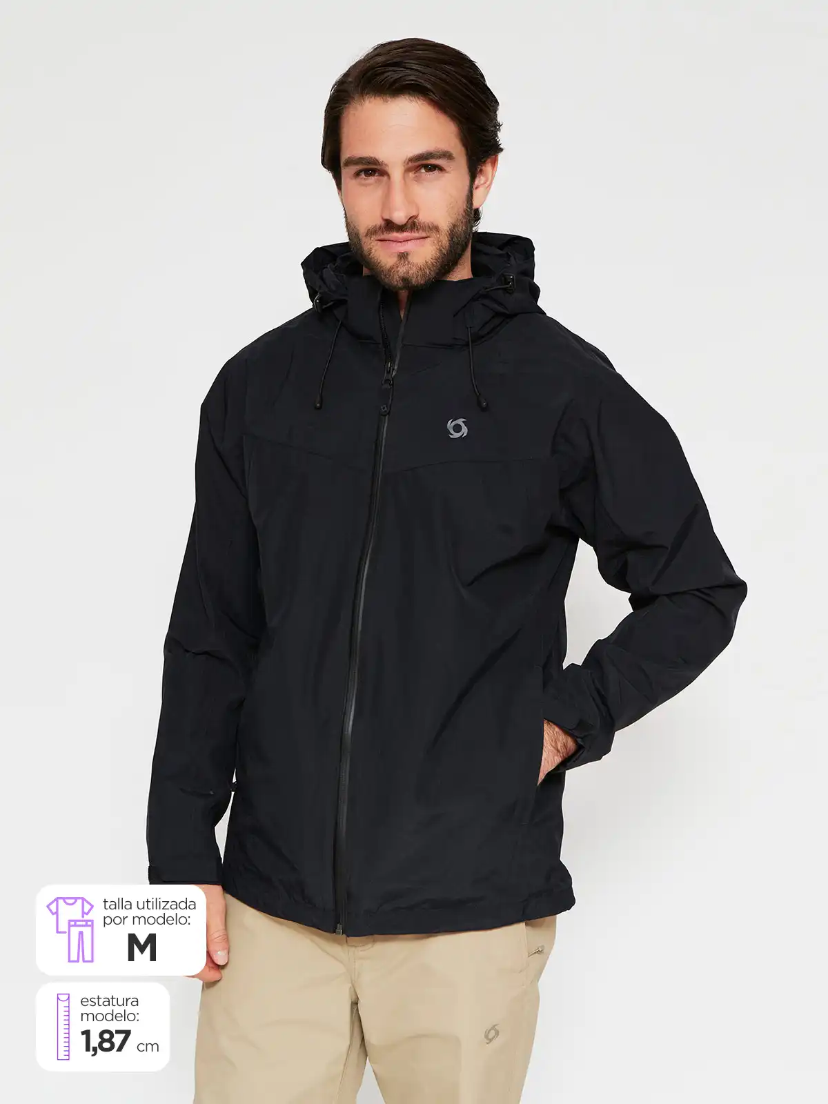 CORTAVIENTO MUJER DOITE LIVEN IMPERMEABLE - 1