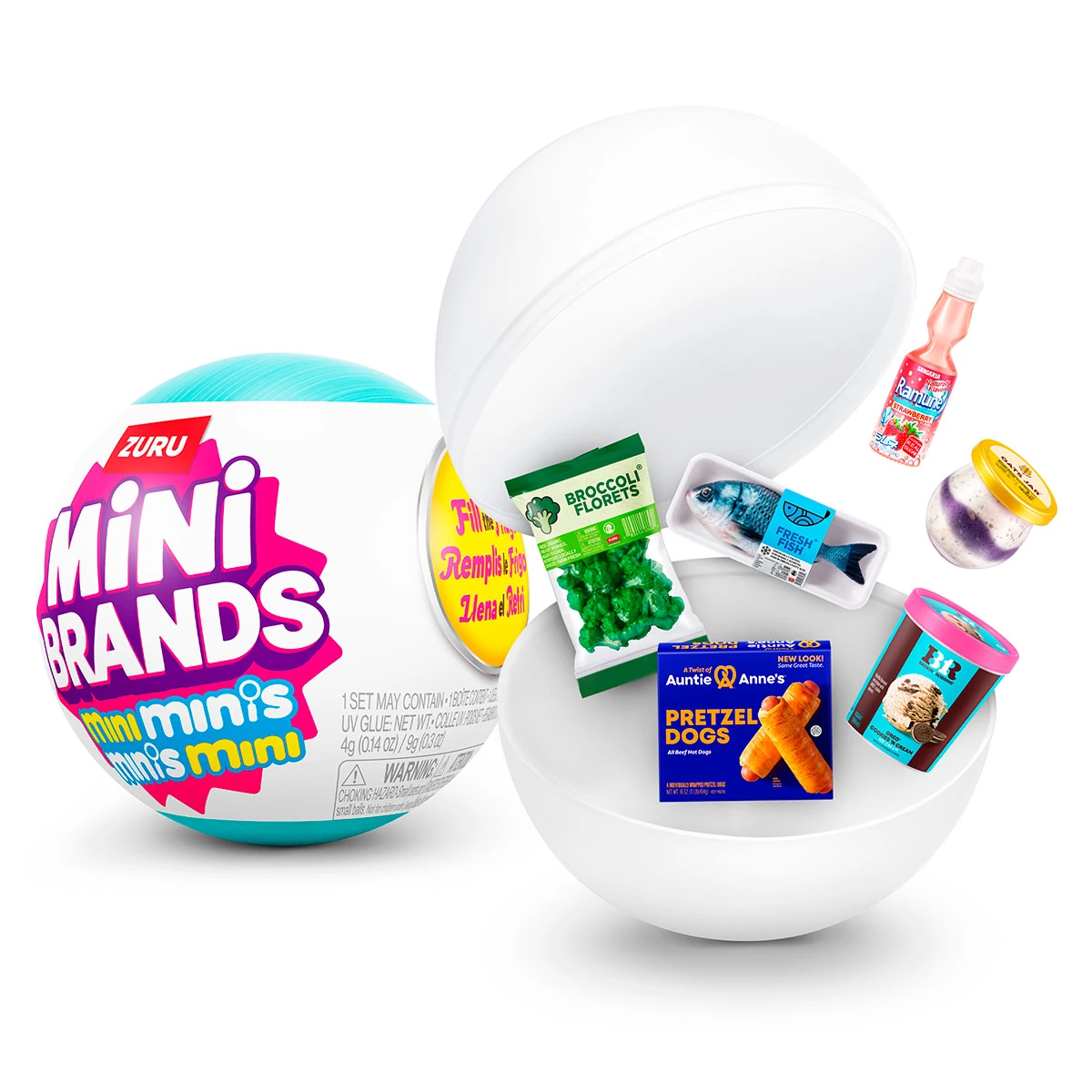 FIGURAS MINI BRANDS 5 SORPRESAS FILL THE FRIDGE - 1