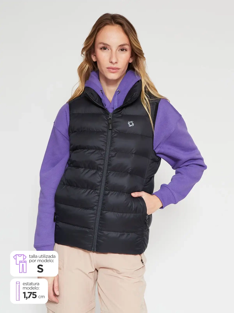 PARKA TÉRMICA MUJER DOITE SIN MANGAS NAOS - 1