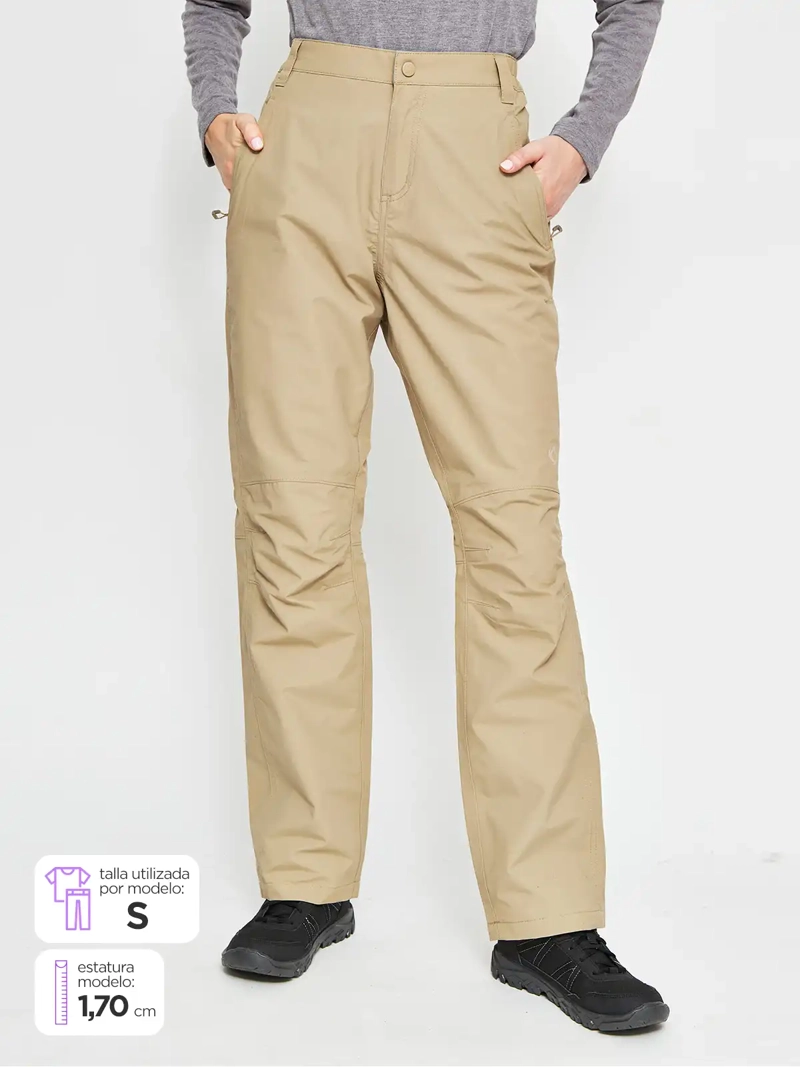 PANTALÓN MUJER DOITE LARGO IMPERMEABLE CYCLON - 1
