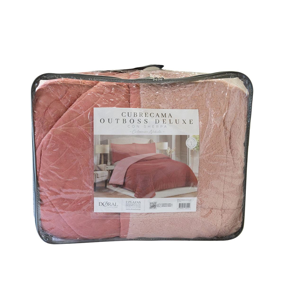 CUBRECAMA DORAL OUTBOSS SHERPA 1.5 PLAZAS CORAL - 4