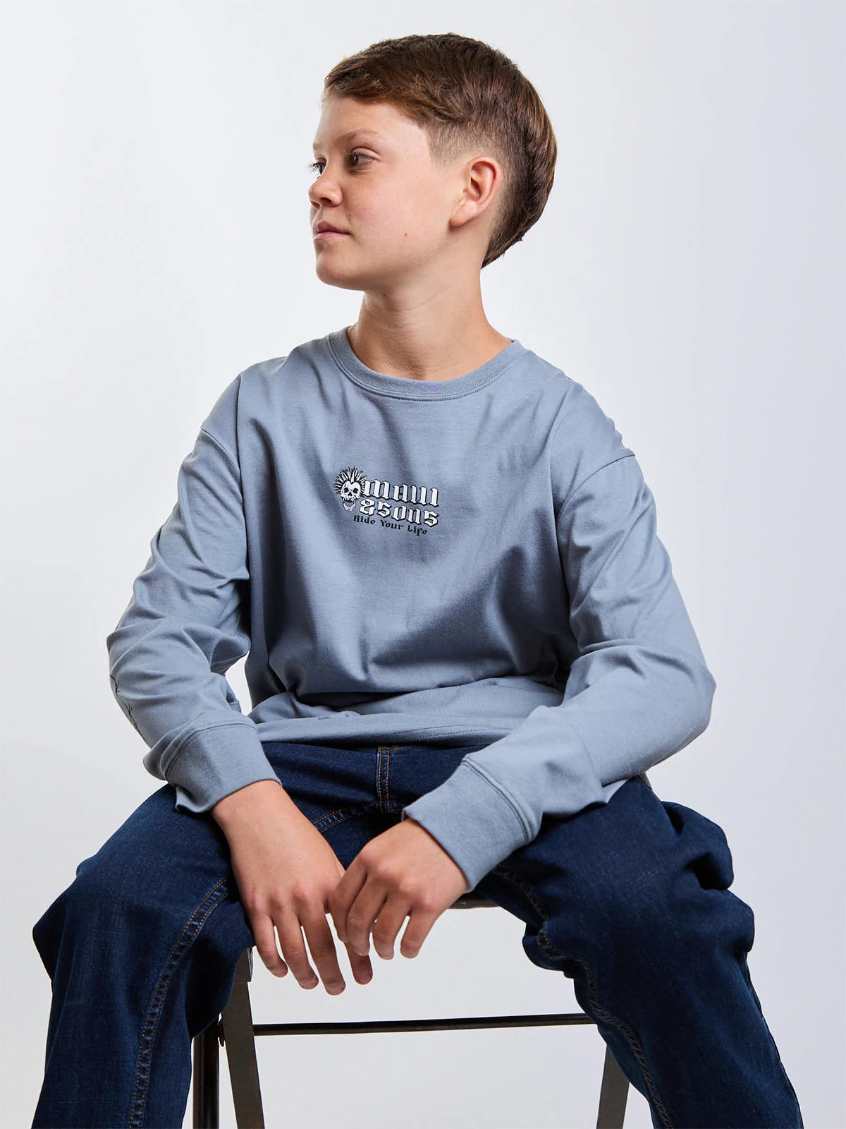 POLERA MANGA LARGA NIÑO MAUI AND SONS - 5
