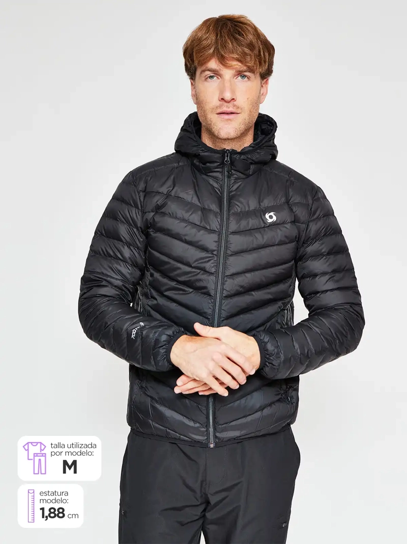 PARKA HOMBRE DOITE PLUMA MANGA LARGA KION - 1