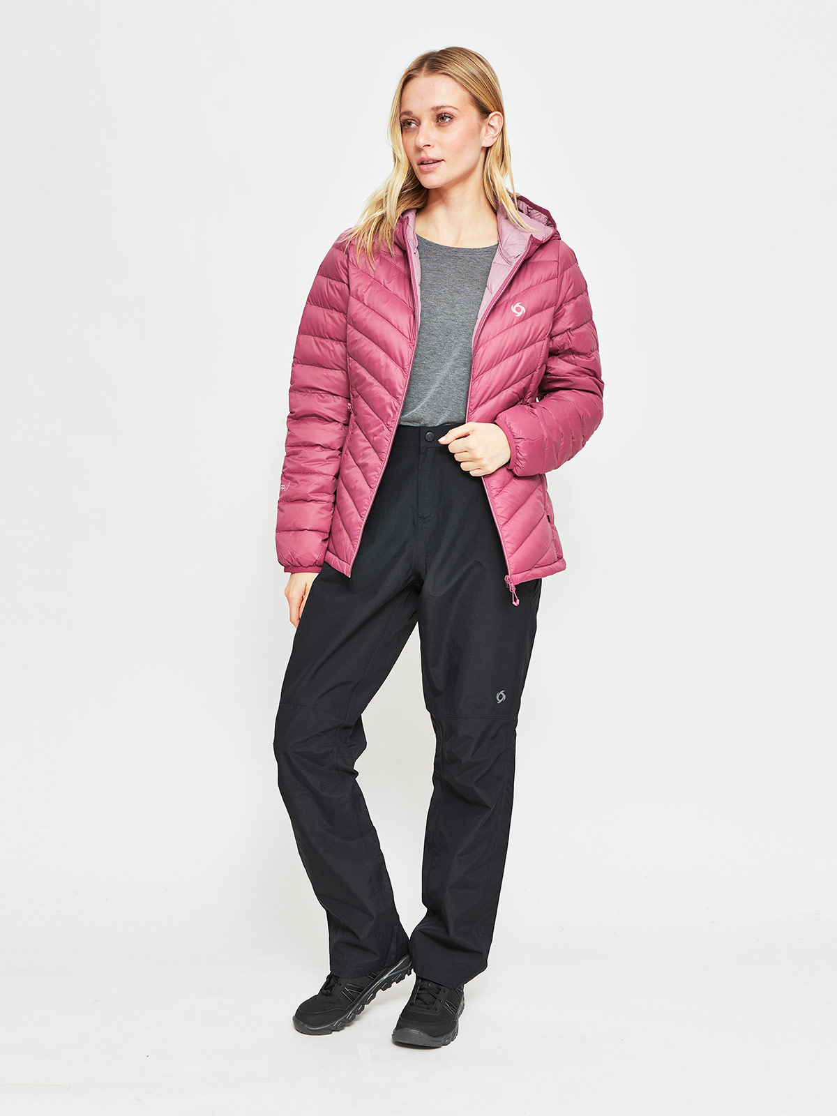 PARKA MUJER DOITE PLUMA MANGA LARGA KION - 5