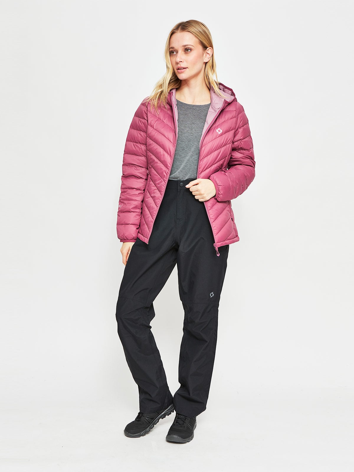 PARKA MUJER DOITE PLUMA MANGA LARGA KION - 5